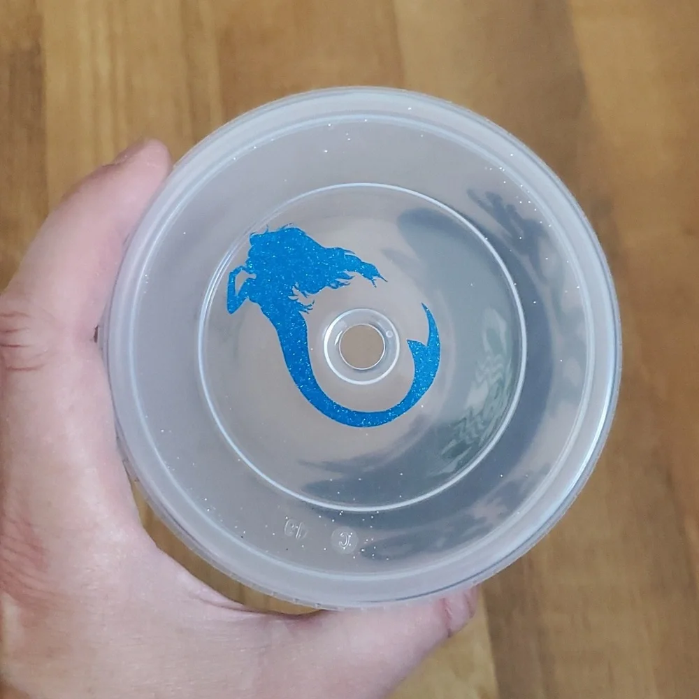 Starbucks Reusable Cold Cup Custom‎ Made with Mermaid 24oz